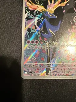 Pokemon TCG Xerneas 091/086 Holo Full Art Rare EN Chaos Rising NM - Image 5