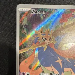 The Pokemon Company Pokemon TCG Zacian 100/094 Phantasmal Flames Holo EN NM💎 - Image 2