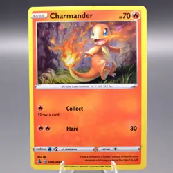 Charmander - SWSH092 Promo SWSH: Sword & Shield Promo Cards Pokemon TCG NM - Image 1