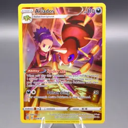 Ariados TG09/TG30 Ultra Rare SWSH09: Brilliant Stars Trainer Gallery Pokemon TCG - Image 1