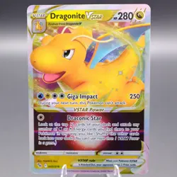 Dragonite VSTAR 050/078 Ultra Rare Pokemon GO Pokemon TCG NM - Image 1