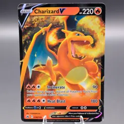 Charizard V 018/159 Ultra Rare Crown Zenith Pokemon TCG NM - Image 1