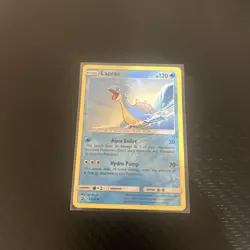 Lapras 21/70 Reverse Holo Uncommon Dragon Majesty Pokemon 2018 - Image 1