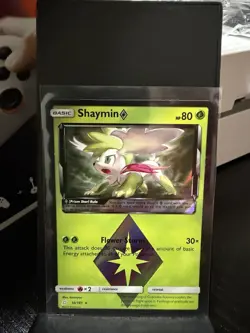Pokemon TCG Sun & Moon Team Up Shaymin Holo Prism Star Rare 10/181 - Image 1