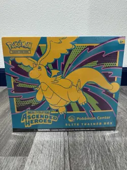 Ascended Hero’s Pokemon Center Etb New/ Sealed - Image 1