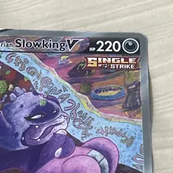 Galarian Slowking V Alt Full Art Holo Ultra Rare 179/198 Chilling Reign - Image 4