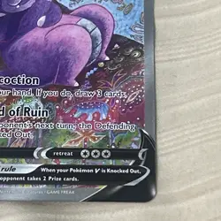 Galarian Slowking V Alt Full Art Holo Ultra Rare 179/198 Chilling Reign - Image 5