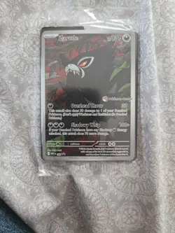 STAMPED Pokemon TCG Zarude Pokemon Center Promo Pitch Black #088 Pack Fresh NM - Image 1