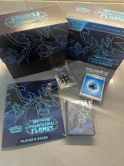 Pokemon Phantasmal Flames EMPTY ETB And Accessories No Packs No Promo - Image 1