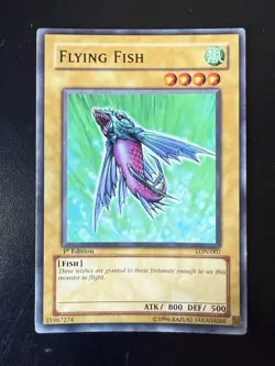 Flying Fish LON-007 Common 1st Edition Yu-Gi-Oh Card TCG - Image 1