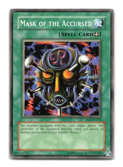 Mask of the Accursed - DB1-EN222 - YuGiOh-LP - Image 1