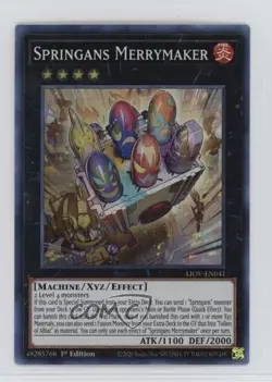 Springans Merrymaker 1st Ed. YuGiOh Lightning Overdrive #LIOV-EN041 - Image 1