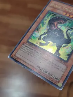 PL - 1st edition Black Tyranno - Invasion of Chaos IOC-075 Ultra Rare - Image 2