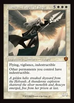 Avacyn, Angel of Hope - Retro Frame INR NM MTG - Image 1