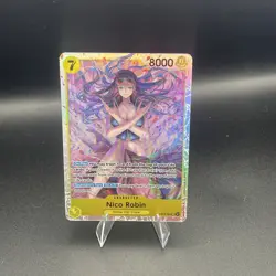 Nico Robin EB03-055 SR Foil English One Piece TCG Card Near Mint - Image 1