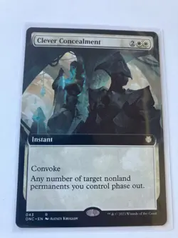Clever Concealment (Extended Art) Commander: Phyrexia: All Will Be One Regular - Image 1