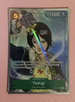Bandai Tashigi OP12-031 Legacy of the Master Foil Rare EN Alt Art 7000 - Image 1