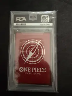 Namco One Piece CCG Monkey D. Luffy OP09-061 Parallel Foil EN PSA 10 - Image 2