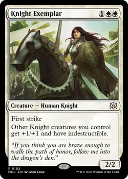 Knight Exemplar - 192 / English / Lightly Played - Image 1