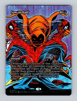 Magic the Gathering - Saw in Half (Borderless) (MAR) #21 - Image 1