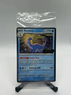 Aurorus Pokemon TCG Perfect Order Stamped Promo Card 024/088 Sealed .2 - Image 1