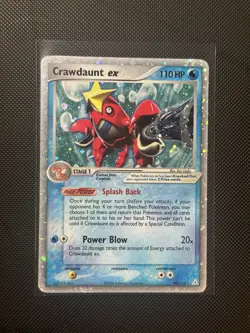 Crawdaunt EX Holon Phantoms Holo Card 99/110 Pokemon TCG - Image 1