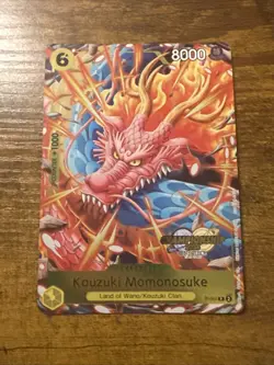 Kouzuki Momonosuke (CS 2024 Event Pack) P-064 One Piece Promotion Cards Foil - Image 1