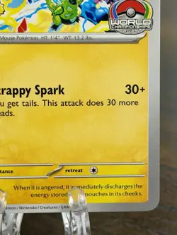 Pikachu 225 SV: Scarlet & Violet Black Star Promo Pokemon Card LP/NM - Image 5