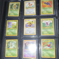 Pokemon TCG 1999 Base Set/Jungle/Fossil 108 Card Lot in Binder - Image 3