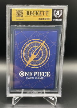 One Piece Monkey.D.Luffy P-001 25th anniversary premium card collection BGS 9.5 - Image 2