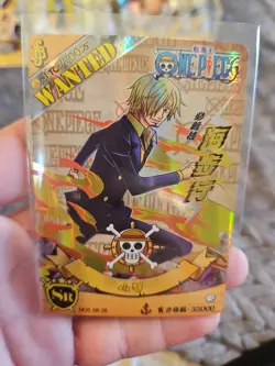 Sanji SR NO5 SR-28 One Piece Anime Card Holo Foil - Image 5
