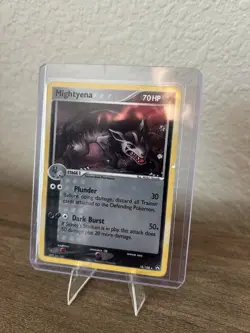 Pokemon TCG Mightyena Power Keepers 18/108 Reverse Holo Rare Card - Image 1