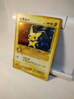 Pokemon Pichu TCG Neo Genesis No.172 Rare Japanese Holo Card Nm Condition - Image 2