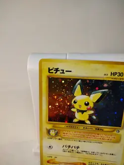 Pokemon Pichu TCG Neo Genesis No.172 Rare Japanese Holo Card Nm Condition - Image 3