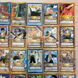 One Piece Hyper Battle Zoro 28 Card Lot Collectible 13+ - Image 3