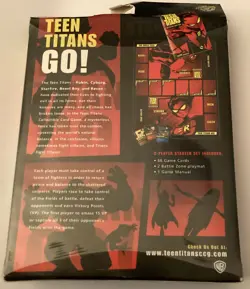 Teen Titans Collectible card Game 2 Player Starter Deck Sealed Free Shipping - Image 2