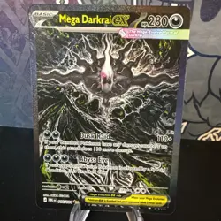 Mega Darkrai ex 116/084 Pitch Black Special Illustration Rare Pokemon Card NM - Image 1
