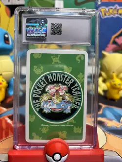 Tentacruel Pokemon Card #73 Green Poker Set 4 Of Spades 1996 CGC 9.5 MINT + - Image 2