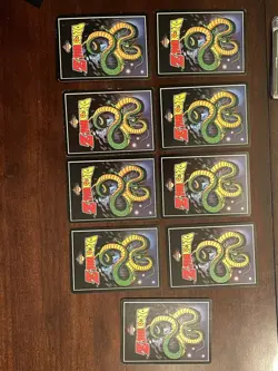 DBZ CCG Holo Foil Rare PREVIEW Lot Dragon Ball Z Cards 1 2 3 4 Score DBZ TCG - Image 2