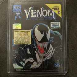 Venom Lethal Protector Eddie Brock FOIL NM MTG Spider-Man 0233 - Image 1
