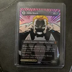 Venom Lethal Protector Eddie Brock FOIL NM MTG Spider-Man 0233 - Image 2