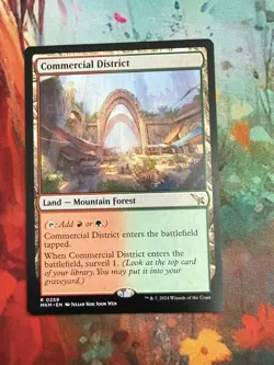 MTG Commercial District Murders at Karlov Manor 0259 Regular Rare - Image 1