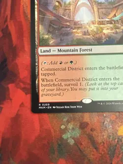 MTG Commercial District Murders at Karlov Manor 0259 Regular Rare - Image 5