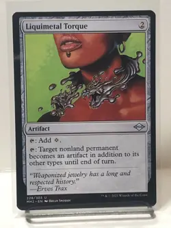 Liquimetal Torque (Non-foil) Modern Horizons 2 228/303 Uncommon MTG - Image 1