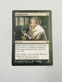 MTG Thoughtseize x1 Theros Regular NM 107/249 - Image 1