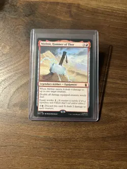 Mjolnir, Hammer of Thor NM-Mint, English Marvel Super Heroes MTG Magic Regular - Image 1