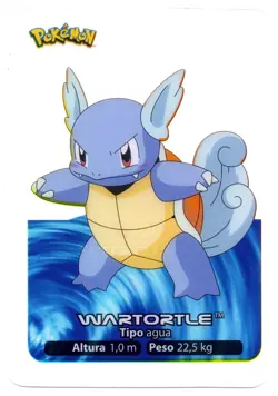 WARTORTLE #008 LAMINCARD COLECCION POKEMON LAMINCARDS 2005 EDIBAS (USADA) - Image 1