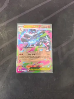 Mega Charizard X ex 013/094 Double Rare Phantasmal Flames - Pokemon Near Mint NM - Image 1