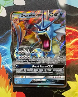 The Pokemon Company Gyarados GX 18/111 Holo Ultra Rare Sm-Crimson Invasion - Image 1
