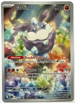Carbink 242/217 - Pokemon TCG - Ascended Heroes Illustration Rare Holo - Image 1
